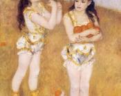 皮埃尔 奥古斯特 雷诺阿 : Acrobats at the Cirque Fernando